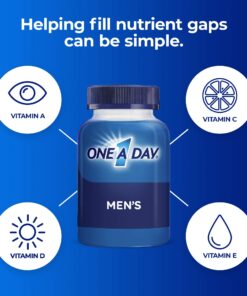 One A Day Men’s Multivitamin Gummies, Multivitamin for Men with Vitamin A, C, D, E, Calcium & More To Support Healthy Muscle Function, Gummies, 170 Count 21 71XAWGbTW4L 1
