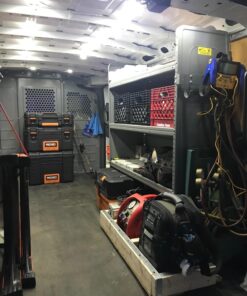 Ampper 12V 40 LEDs Interior Van Light Kits, LED Ceiling Lights with Simplified Harness Switch Fuse for Van RV Boats Caravans Trailers VW LWB and More (10 Modules, White) 32 71XBU3bN2JL