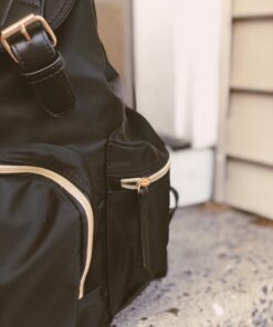 Baby Diaper Bag Backpack with Stroller Hooks, Pipi bear Multi-function Stylish Travel Diaper Back Pack for Mom and Dad, Baby Changing Bag, Maternity Nappy Bag for Boys and Girls, Large Capacity, Black 76 71XBxGm7j8L