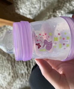 MAM Easy Start Anti Colic 5 oz Baby Bottle, Easy Switch Between Breast and Bottle, Reduces Air Bubbles, 2 Pack, Newborn, Girl 2 Count (Pack of 1) 26 71XCNhRMUNL