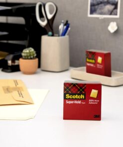 Scotch Super-Hold Tape, 10 Rolls, Transparent Finish, 50% More Adhesive, Trusted Favorite, 3/4 x 800 Inches, Boxed (700S10) 1 20 71XDux7Of4S