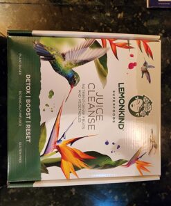 LEMONKIND 1-Day CORE Cleanse: Kickstart Weight Management & Banish Bloating - Effortless Detox with Plant-Based, Non-GMO and Gluten-Free Juices - 8 Refreshing Flavors Core Cleanse (1 Day) 43 71XErHbZGHL