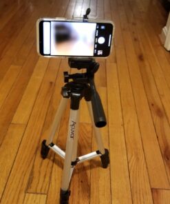 Acuvar 50" Smartphone/Camera Tripod Fits All Smartphones iPhone 12 Max, 11 Pro Max, 11 Pro, 11, Xs, Max, Xr, X 8, 8+, 7, 7 Plus, Android Note 10 (Universal Mount + Remote) Universal Mount + Remote 51 71XFGwrjgOL