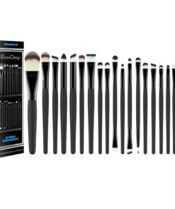 EmaxDesign 20 Pieces Makeup Brush Set Professional Face Eye Shadow Eyeliner Foundation Blush Lip Makeup Brushes Powder Liquid Cream Cosmetics Blending Brush Tool 46 71XFpcWNTL