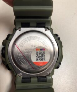 Gosasa Men's Watches Multi Function Military S-Shock Sports Watch LED Digital Waterproof Alarm Watches… A _1520_camouflage&green 43 71XG50P3FsL