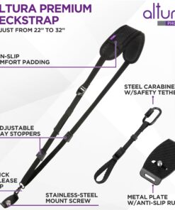 Altura Photo Camera Neck Strap w. Quick Release & Safety Tether For Photographers - Adjustable DSLR Camera Strap for Sony, Nikon & Canon - Safe & Secure Camera Strap 35 71XGvCL2SzL