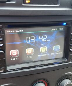 Planet Audio P9640B Car Audio Stereo System - 6.2 Inch Double Din, LCD Touchscreen, Bluetooth Audio and Hands-Free Calling, CD Player, DVD, USB, SD, AUX in, AM/FM Radio Receiver 58 71XGyuUXzdL