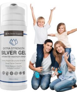 Structured Colloidal Silver Gel for Burns and Wounds - Cooling Silver Extra Strength 35ppm Silver Gel 23 71XIMjzhCbL