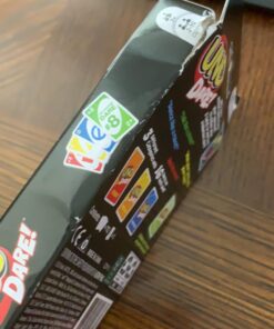 Mattel Games UNO Dare Card Game for Family Night Featuring Challenging and Silly Dares from 3 Different Categories 22 71XIbt87zL