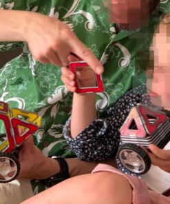 Magformers XL Cruisers Set (32-pieces) Magnetic Building Blocks, Educational Magnetic Tiles Kit , Magnetic Construction STEM Toy Set includes wheels Building Set 19 71XJPp3ikL