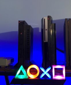 Paladone Playstation Controller Icons Light with 3 Light Modes - Sound Reactive, Dynamic Phasing, and Standard Mode - Gaming Desk Accessories and Game Room Decor 28 71XJXsegGQL