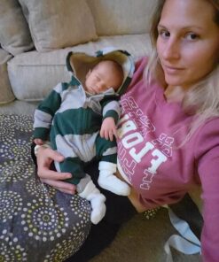 My Brest Friend Original Nursing Pillow | Ergonomic Breastfeeding Pillows | Supports Both Mom & Baby | Breastfeeding Essentials | Handy Side Pocket, Double Straps & Removable Cover, Fireworks 42 71XKE9iJjUL