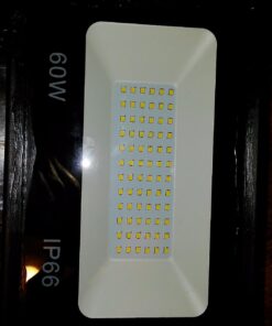 Onforu 2 Pack 60W LED Flood Light, 6000lm, IP66 Waterproof Work Light with Plug, 6500K Daylight White Super Bright Security Light for Outdoor, Yard, Garden, Garage, Lawn 60.0 Watts 43 71XKHa6IQAL