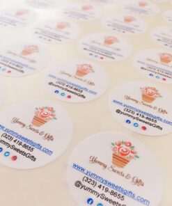 1.5 Inch Round Labels - Pack of 3,000 Circle Stickers, 100 Sheets - Inkjet/Laser Printer - Online Labels 100 Sheet Pack 27 71XKzuYxbdL