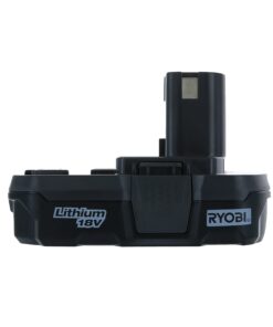 Ryobi P128 Upgrade Kit: Intelliport 18V Lithium Ion Battery Charger (P117) and Single 18V Lithium Ion Battery (P102) Compatible With One+ System 16 71XLDb7XhuL