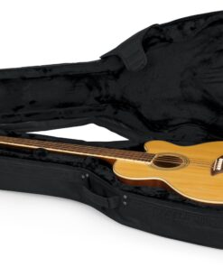 Alternative view of Gator GL-AC-BASS Cases Lightweight Polyfoam Guitar Case For Acoustic Bass Guitars