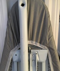 Epica Ironing Board Cover and Pad - Standard Size 15x54 Padded Ironing Board Covers, Heat Reflective Coating, Elastic Edge, Thick Pads, Scorch & Stain Resistant Iron Board Cover with Padding Grey Gray 56 71XMSDYJ EL 1