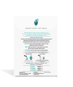 Pique Organic Mint Green Tea Crystals - Support Healthy Digestion, Immunity and Energy. Caffeinated Green Tea with Spearmint - 14 Single Serve Sticks (Pack of 1) 14 Count (Pack of 1) 12 71XNzv3gPL