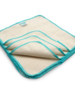 Alternative view of Bumkins Reusable Flannel Baby Wipes, 12 Count, Natural