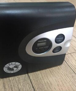 12V Air Compressor, PI Store Tire Inflator, Portable Tire Pump, Digital Air Pump With Pressure Gauge, Auto-Shut Off, LED Light For Car Tires, Bicycle, Camping Equipment, and Inflatables Pumping Use 65 71XOqryvJsL