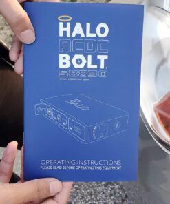 HALO Bolt 58830 mWh Portable Phone Laptop Charger Car Jump Starter with AC Outlet and Car Charger - Black Graphite 41 71XPJMUQKL