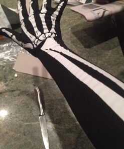 Fun World Adult Skeleton Opera Gloves Multi 10 71XPfYLCstL