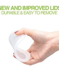 Glotoch 24 Pack 16 oz. (2 Cups) Plastic Food and Drink Storage Containers Set with Lids - Microwave, Freezer & Dishwasher Safe Eco-Friendly, BPA-Free, Reusable & Stackable 16 oz. - 24 Sets 28 71XPmW9sDiL