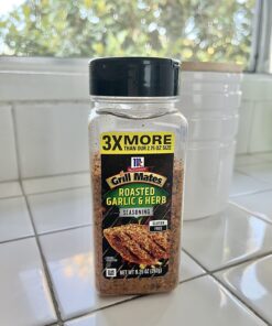 McCormick Grill Mates Roasted Garlic & Herb Seasoning, 9.25 oz 9.25 Ounce (Pack of 1) 24 71XRmuH0UnL