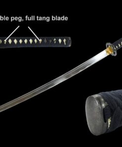 MAKOTO Handmade Practical Musashi Ring Samurai Katana Black Sword Sharp (Full Size Katana) 19 71XSY0qIdfL