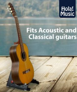 Alternative view of Portable Stand for Acoustic and Classical Guitars by Hola! Music 1 Pack