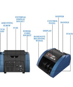 CARNATION USA Bill Money Counter with UV and Magnetic Counterfeit Detection - with Free Counterfeit Detector Pens 11 71XUmWBmI8L