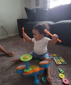 VTech KidiBeats Kids Drum Set, Orange Standard Packaging 30 71XVGaa62CL