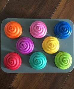 Learning Resources Smart Snacks Shape Sorting Cupcakes,17 Pieces, Ages 18 Months+, Fine Motor, Color & Shape Recognition Single 35 71XVJNcdyZL