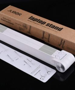 JUBOR Laptop Stand Adjustable Laptop Stand Portable Foldable Ergonomic Desktop Stand Holder Mount for MacBook Notebook Computer PC iPad Tablet 32 71XW5mzlEfL