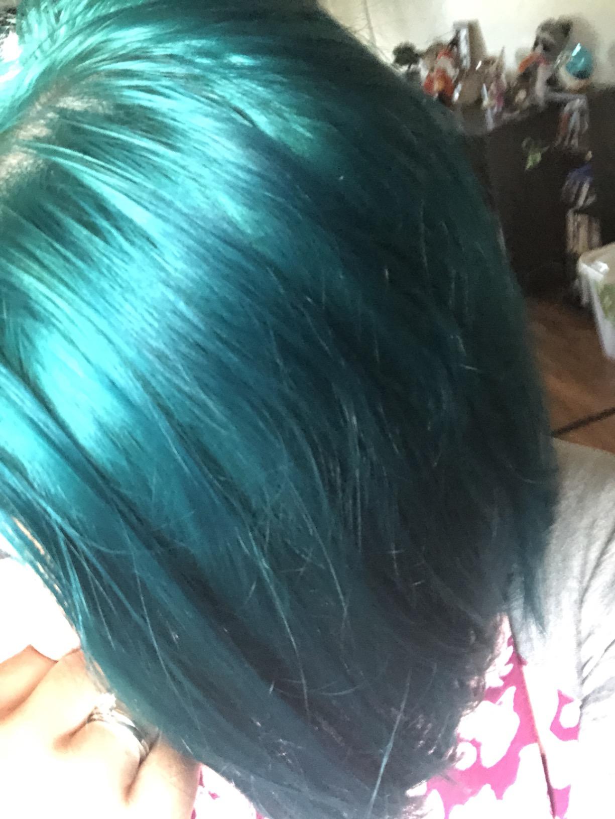 MANIC PANIC Enchanted Forest Green Hair Dye – Classic High Voltage - Semi Permanent Deep Teal Green Hair Color With Blue Undertones - Vegan, PPD & Ammonia Free (4oz) 4 Fl Oz (Pack of 1) 31 MANIC PANIC Enchanted Forest Green Hair Dye – Classic High Voltage - Semi Permanent Deep Teal Green Hair Color With Blue Undertones - Vegan, PPD & Ammonia Free (4oz) 4 Fl Oz (Pack of 1) - Image 31