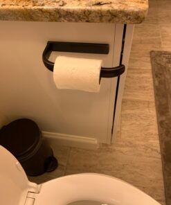 ELLO&ALLO Oil Rubbed Bronze Towel Bars for Bathroom Accessories Wall Mounted Towel Holder, Rust Protection 12.4"x4.2"x2.1" 31 71XWT940soL