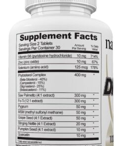 DHT Blocker for Hair Growth and Gray Hair - Unique DHT Blocking Vitamin and Herbal Formula for Hair Regrowth and Gray Hair with He Shou Wu - for Men and Women! - 1 Month Supply - Vegetarian Safe 6 71XX4MNbsIL