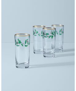 Lenox 849605 Holiday 4-Piece Highball Glass Set Highball Glasses, Set of 4 7 71XXt6tIaXL