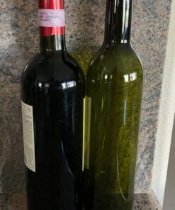 nicebottles Plastic Wine Bottles & Screw Caps, Green, 750ml - Pack of 4 24 71XbFPgwMCL