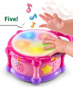 LeapFrog Learn & Groove Color Play Drum Bilingual, Pink (Amazon Exclusive) 16 71XbFZ064dL 1