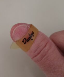 JIM DUNLOP 9072P Ultex® Thumbpicks, Medium, 4/Player's Pack Yellow 18 71XbzBsyxOL