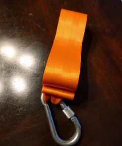 Tree Swing Hanging kit Straps, (Set of 2) Extra Long 10tf Each. Super Strong 5,000lbs + 2 Carabiners. for Swing Sets, Web Swings, Hammock & Tire Swing 36 71XdPkTNLCL