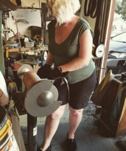 NauticalMart Combat Armor, Brienne of Tarth Armor Suit. 18ga Steel Blackened Halloween Wearable Handmade Female Armor Jacket for LARP Historical Reenactment 13 71XdiN28zeL