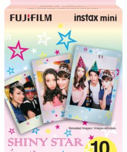 Fujifilm Instax Mini Shiny Star Film - 10 Exposures 1 Box