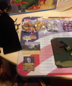 SmartDealsPro 6 x 7 Sets(42 Pieces) Double Colors Polyhedral Dice Set with Pouches for Dungeons and Dragons DND RPG MTG Table Games D4 D6 D8 D10 D12 D20 (6-Colors Set 2) Color 1 49 71Xj NnyuBL