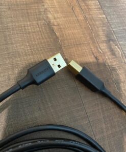 UGREEN USB Printer Cable - USB A to B Cable, 2.0 USB B Cable High-Speed Printer Cord Compatible with Hp, Canon, Brother, Samsung, Dell, Epson, Lexmark, Xerox, Piano, Dac, and More 10 FT 10FT 25 71Xj4Rx 23L