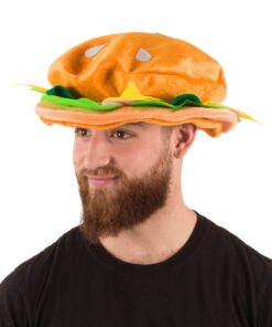 Funny Party Hats Food Hats - Pizza Hamburger Hot Dog Costume Party Dress Up - Chef Hat Food Hats Assorted Pack 19 71XjbPwim9L
