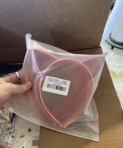 Candygirl Girls Plastic Headbands Cat Ear Headbands for Girls Women Cat Ear Hair Hoops Hair Accessories for Girls and Women Daily Wearing Accessories Party Favor (10pcs mix colors Cat Ear Headbands) 10pcs 35 71XjbWe3Q L