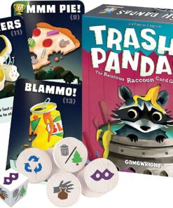 Gamewright Trash Pandas - The Raucous Raccoon Card Game - 252 Standard 27 71XlBFcbwOS