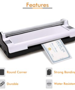 TYH Supplies 100 Pack 5x7 Inch Thermal Laminating Sheets | 5 Mil Hot Glossy Recipe Card Photo Size Laminating Pouches | Heavy Duty Lamination Pockets with Round Corners 14 71XmVDEUDhL